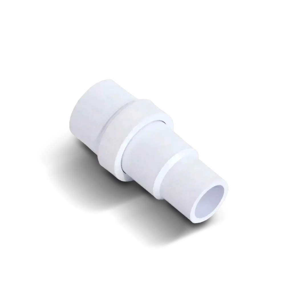 Acople giratorio recto combinado 1 1/4" - 1 1/2"