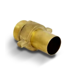 Acople rápido de bronce recto liso 2"