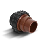 Unión doble ABS M-H ø50 x 1 1/2" (para pegar y roscar)