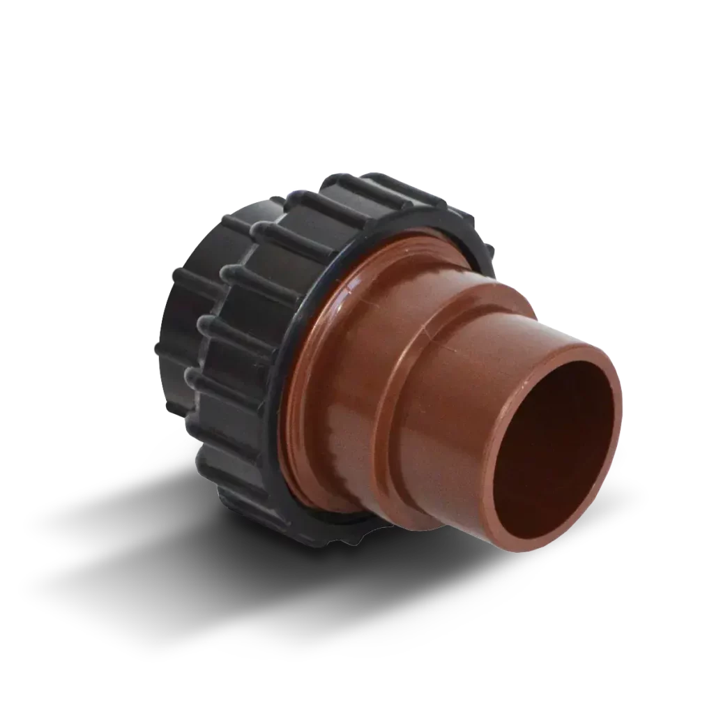 Unión doble MH ø50 x ø50 (para pegar)