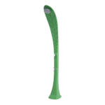 Ducha solar para piscina hoja verde