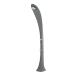 Ducha solar para piscina hoja gris