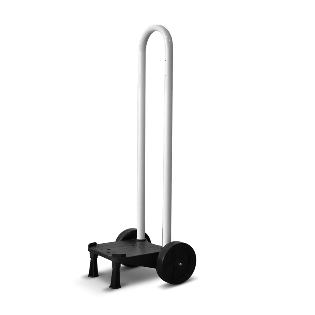 Carro para bomba (base plástica)