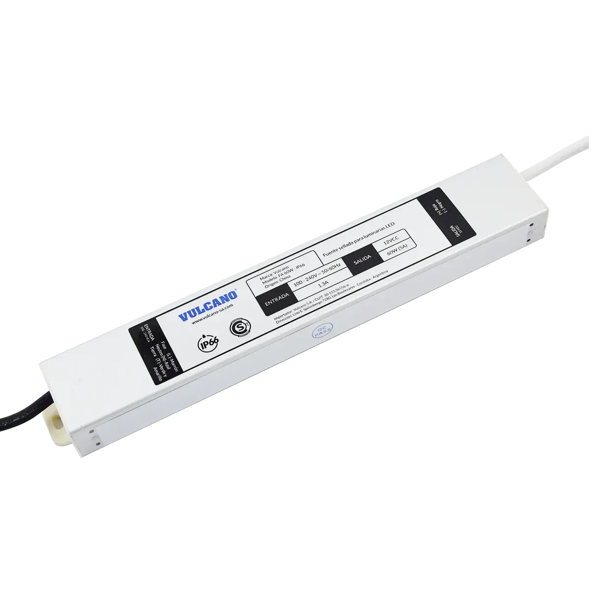 Fuente de alimentación sellada 60W