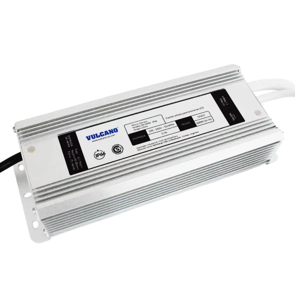 Fuente de alimentación sellada 200W