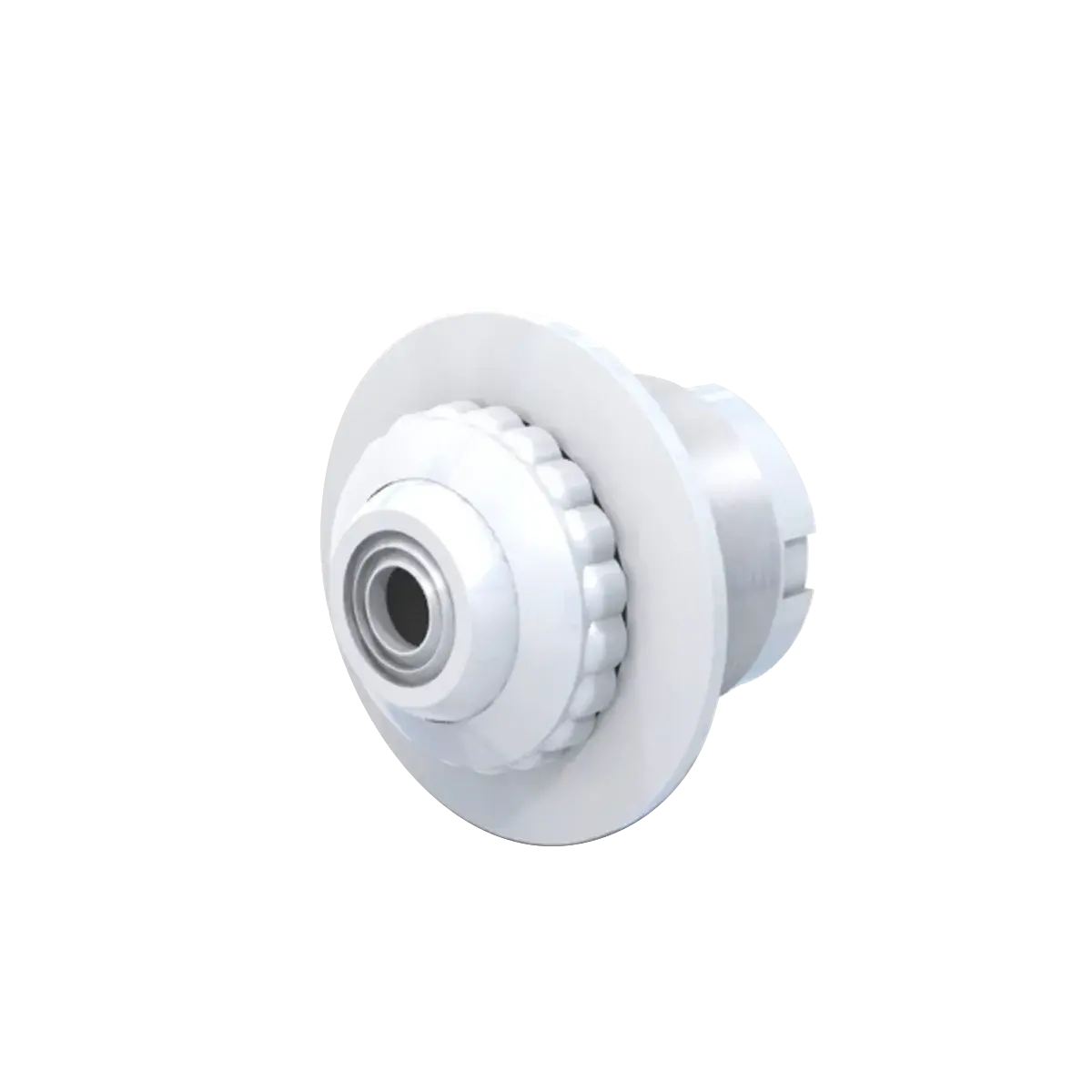 Retorno aro flor blanca ø50 mm - Hormigón