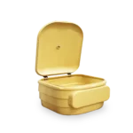 Casilla soplada fondo plano