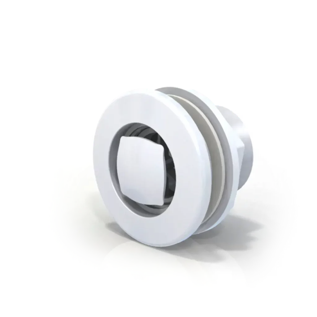 Rebosadero aro blanco RH 1 1/2 - FV