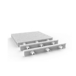 Varilla plástica corta