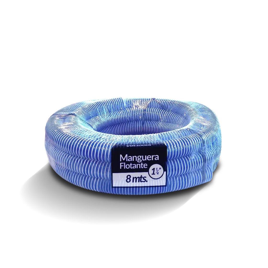 Manguera flotante ø1 1/4" - Bicolor x 8 m