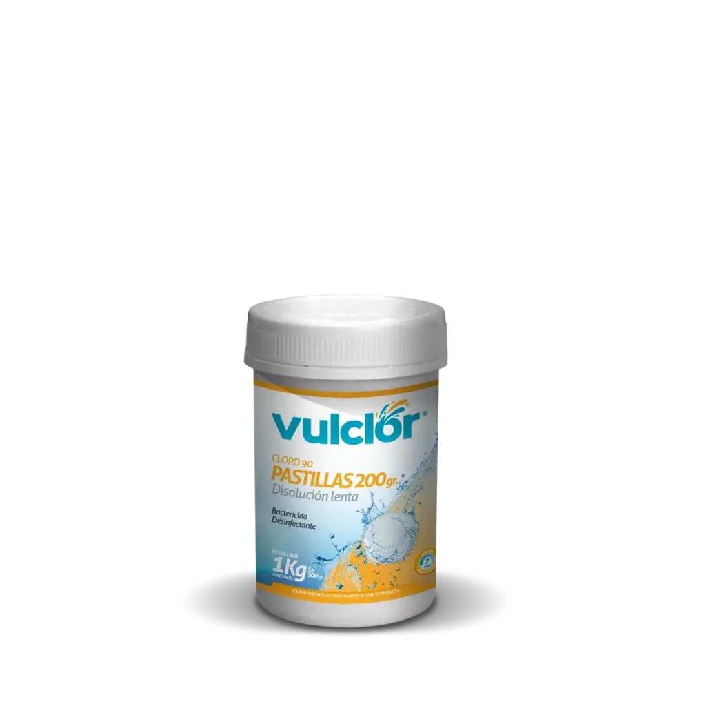 Cloro en pastillas - 200 g (1 kg)