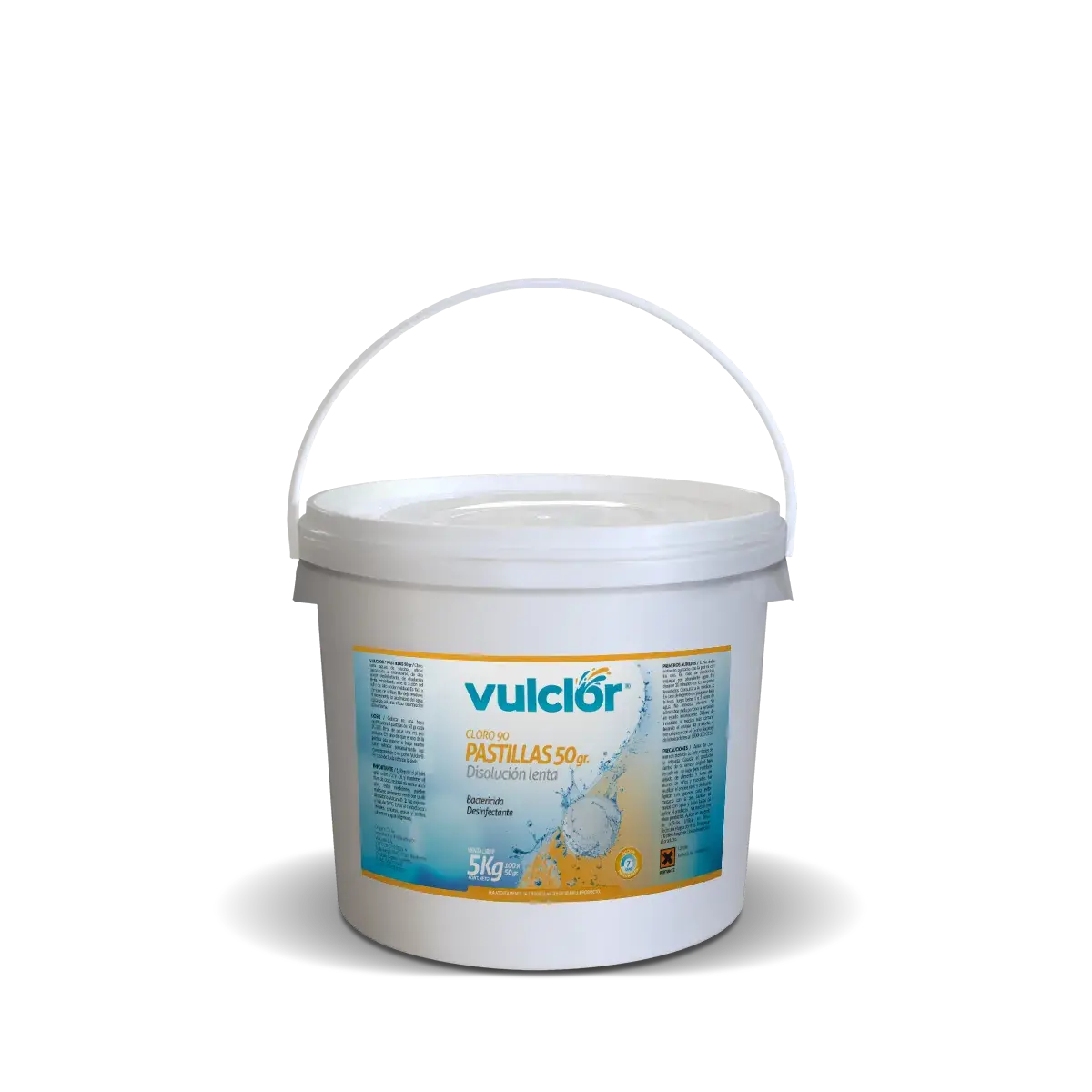 Cloro en pastillas - 50 g (5 kg)