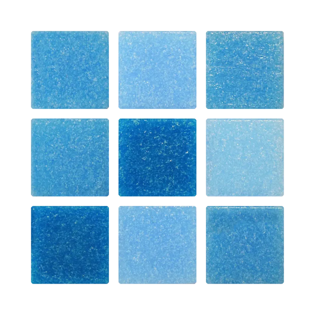 Venecitas mix celeste