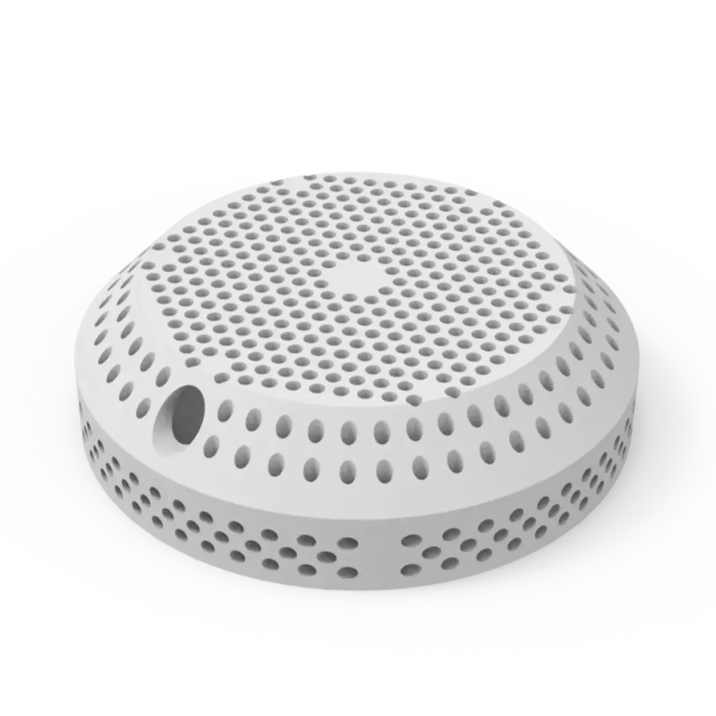 Tapa blanca para succión antivortex