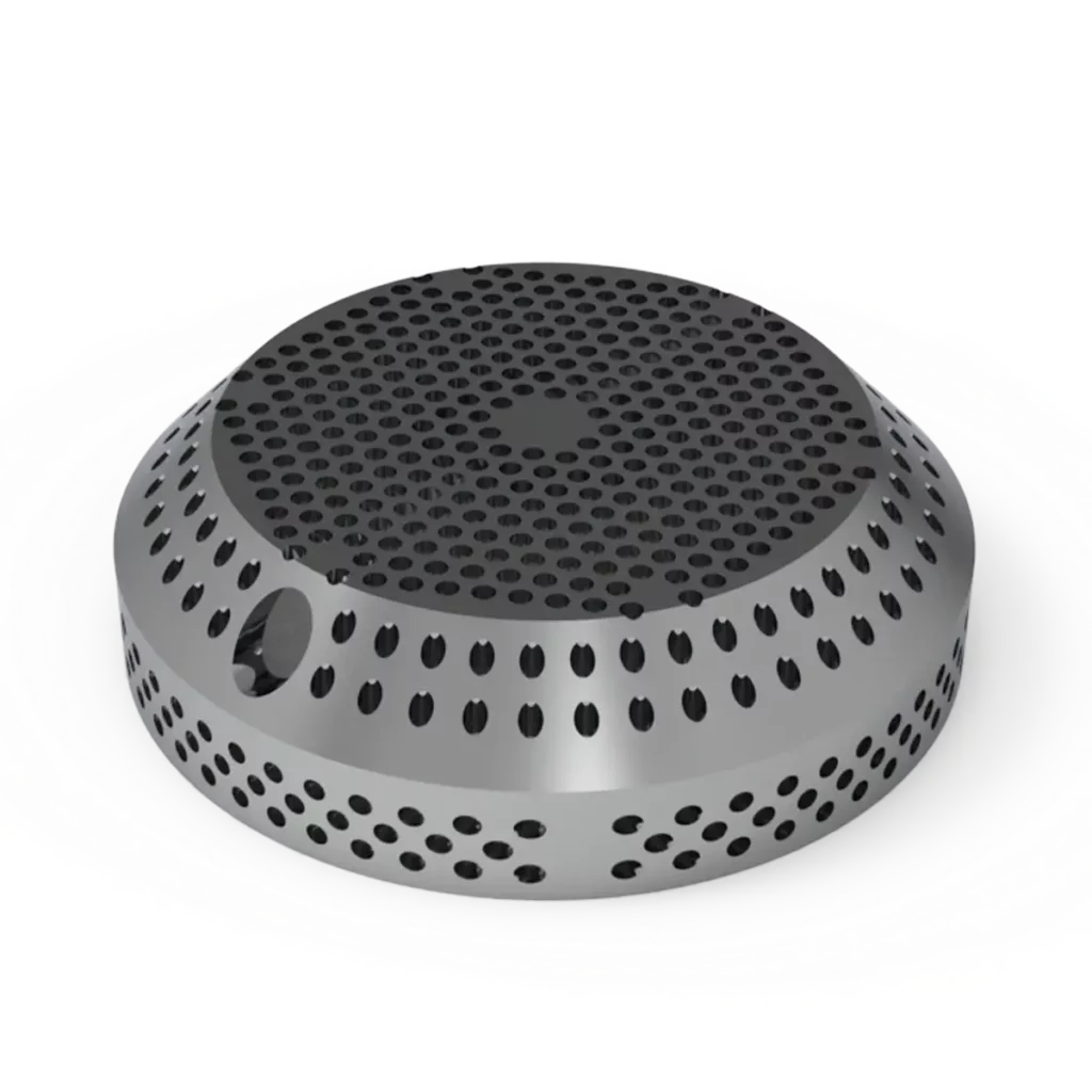 Tapa cromo para succión antivortex