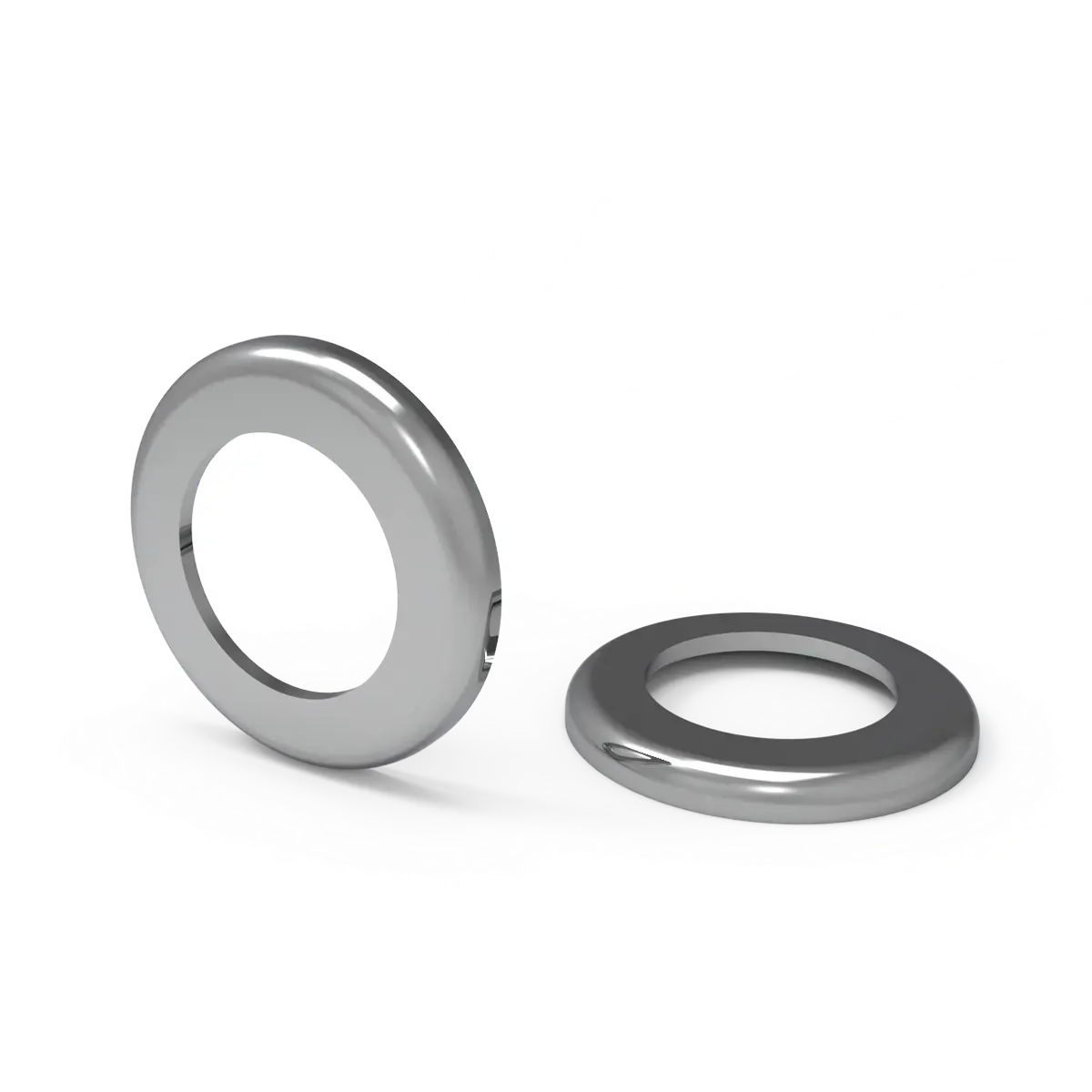 Aro vista cromado para pulsador