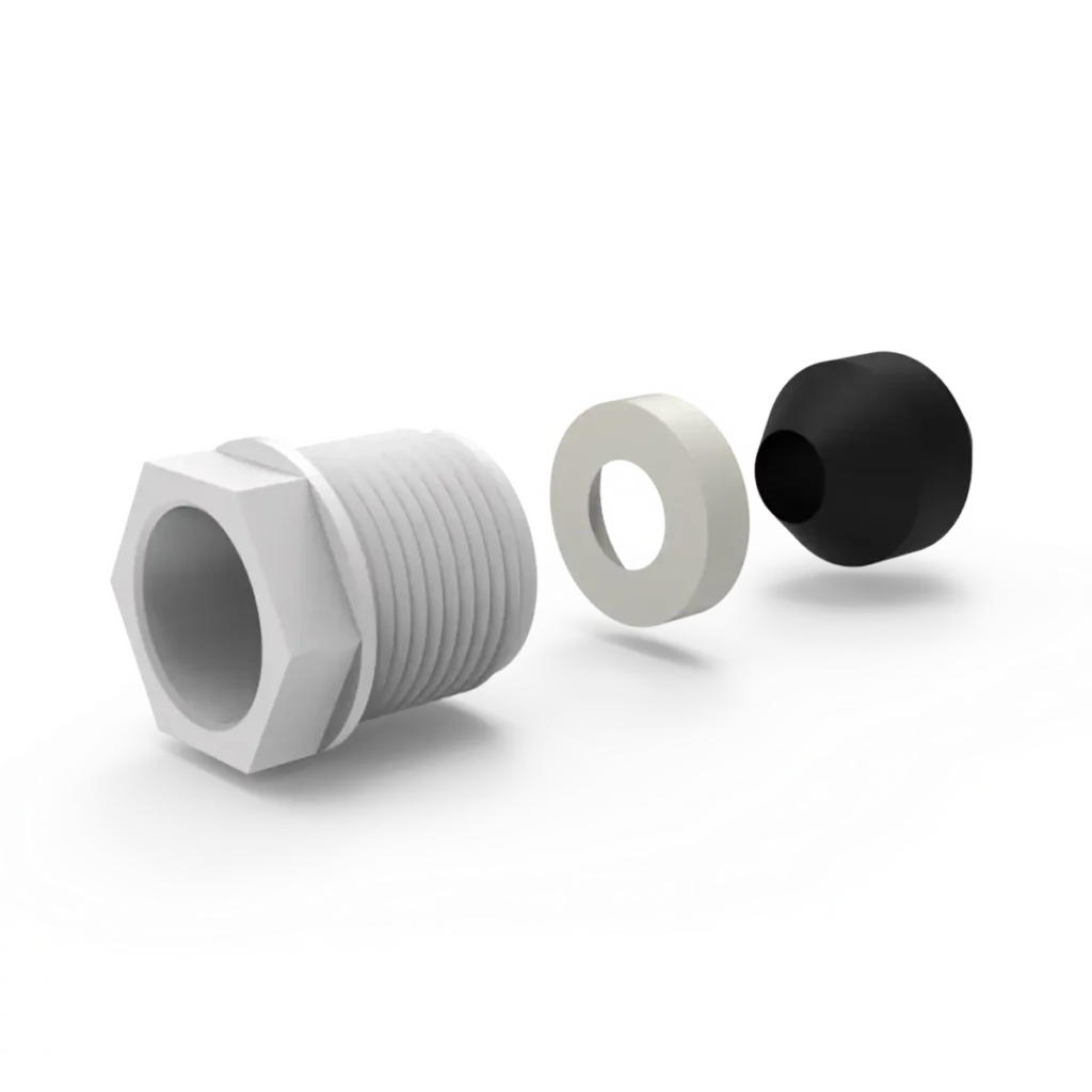 Cjto. prensacable para fondo luminaria LED