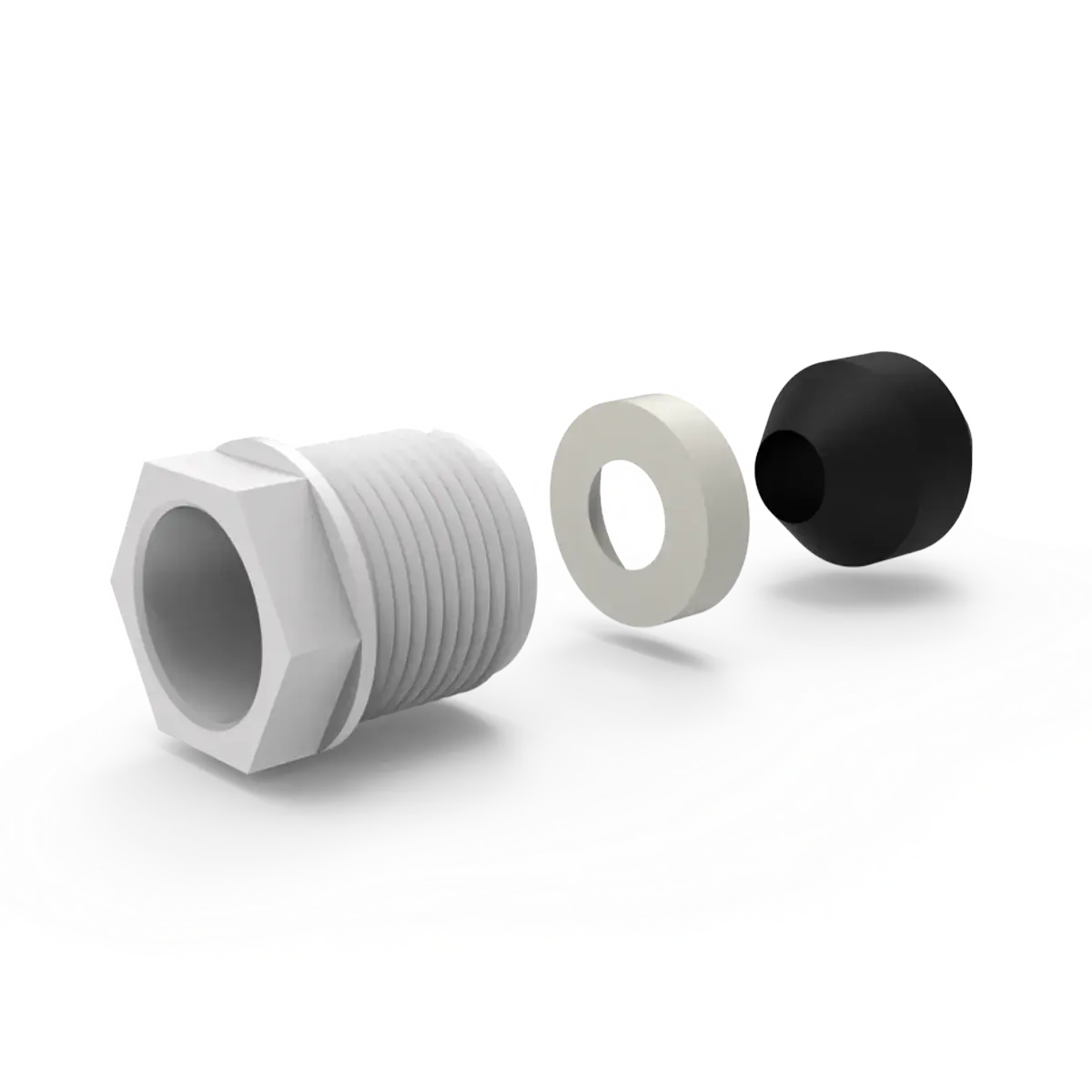 Cjto. prensacable para fondo luminaria LED