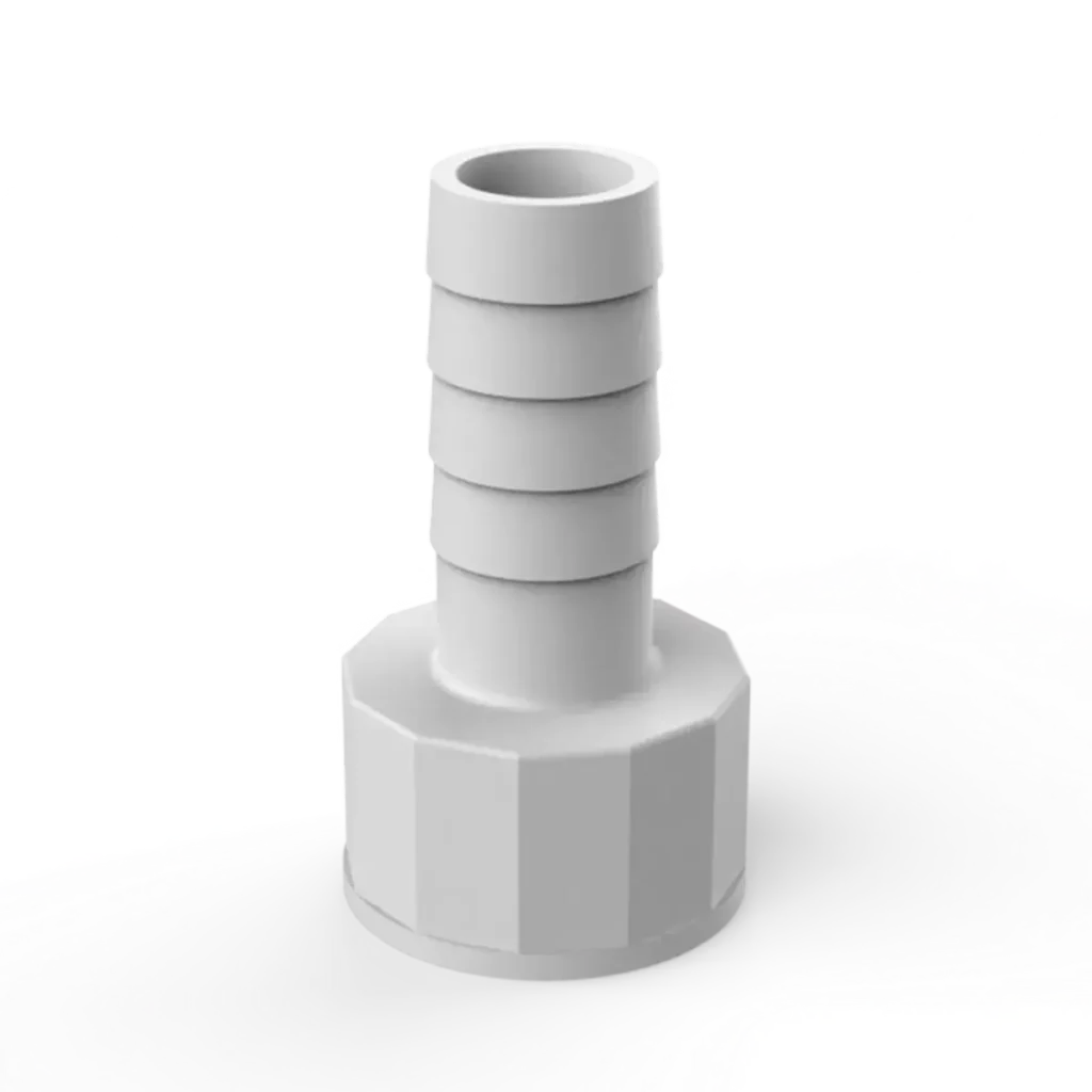 Espiga de conexión a manguera de riego