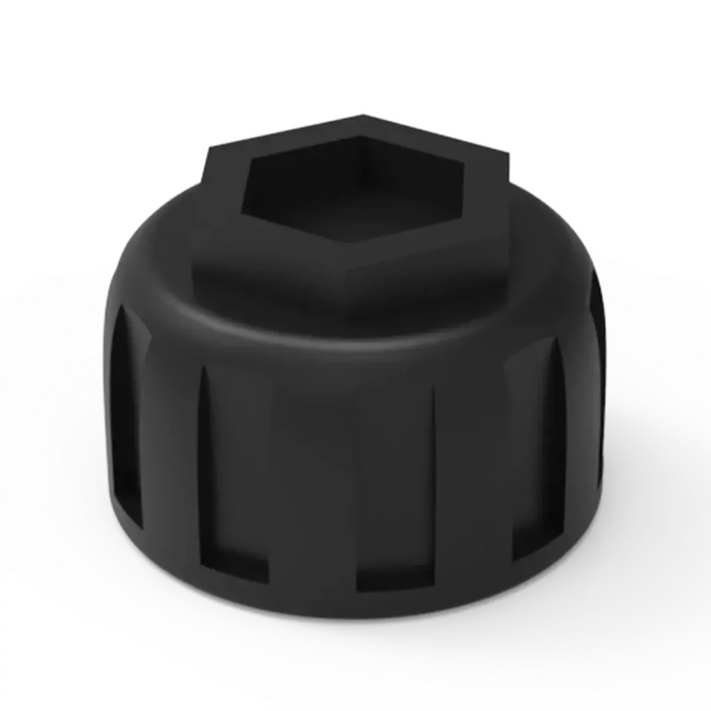 Tuerca tapón para válvula desagote