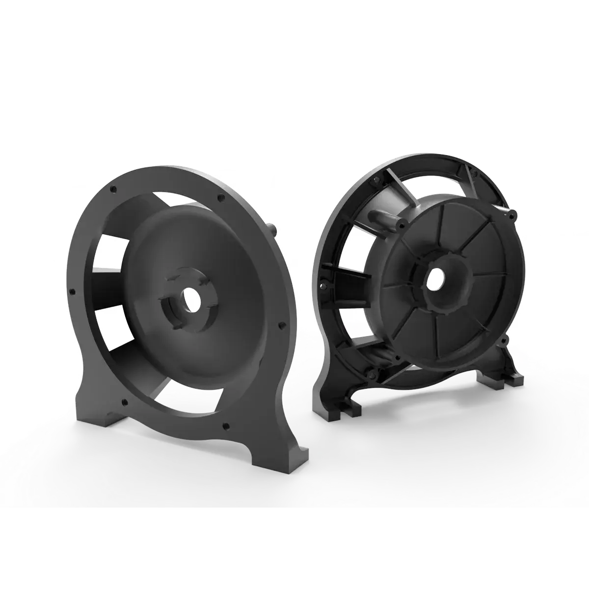 Brida de aluminio (Motor BAS 0.33HP/ 0.50HP - Monofásico)