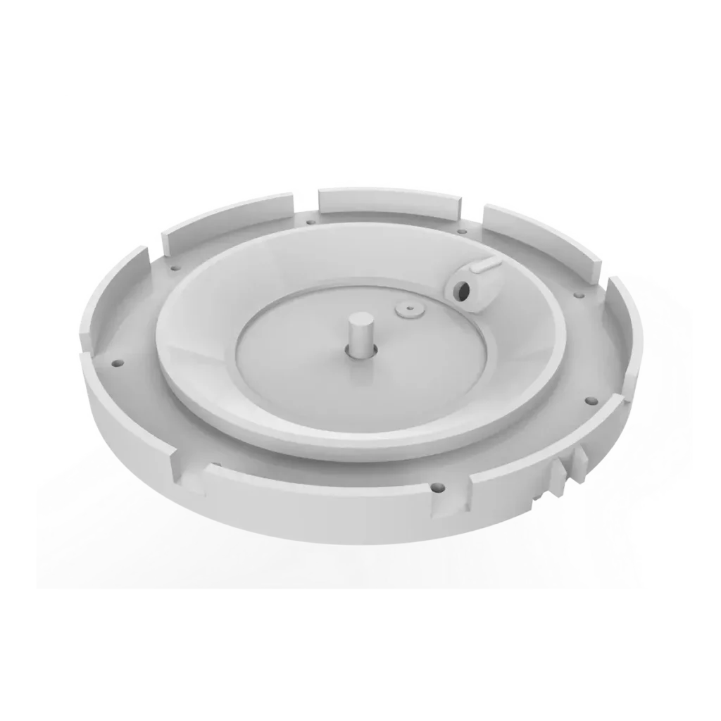 Base porta lámpara para adosar