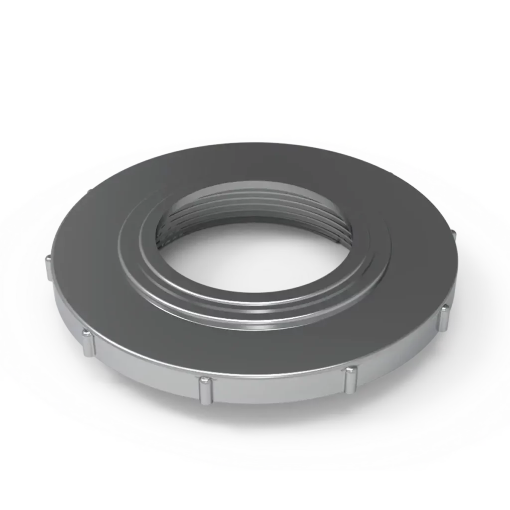 Aro vista cromado para luminaria spot