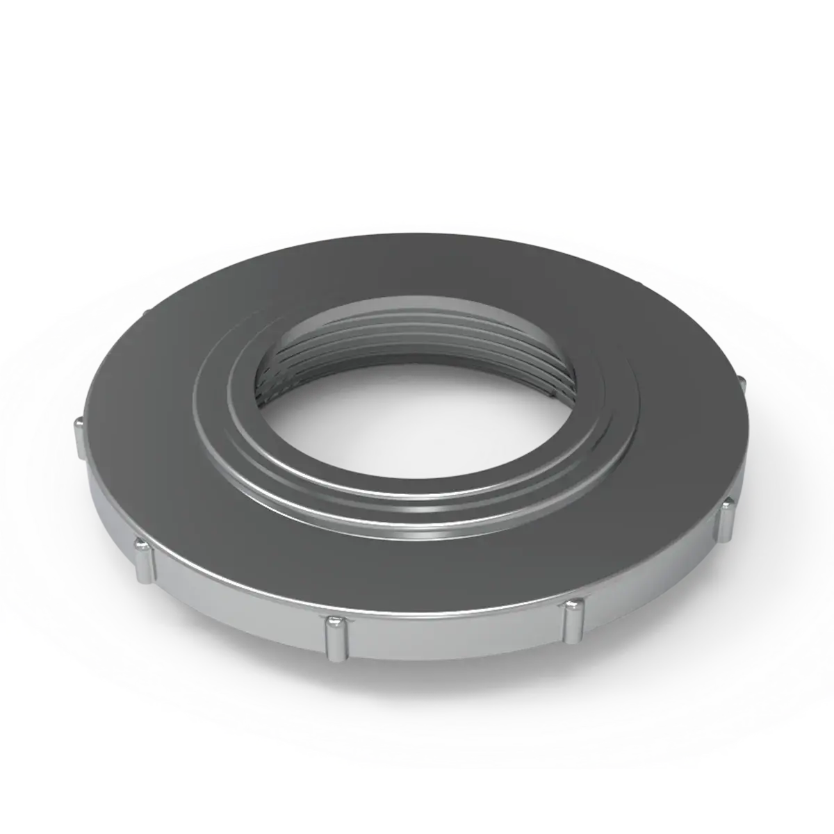 Aro vista cromado para luminaria spot