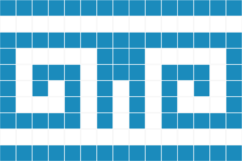 Venecitas Guarda Griega azul