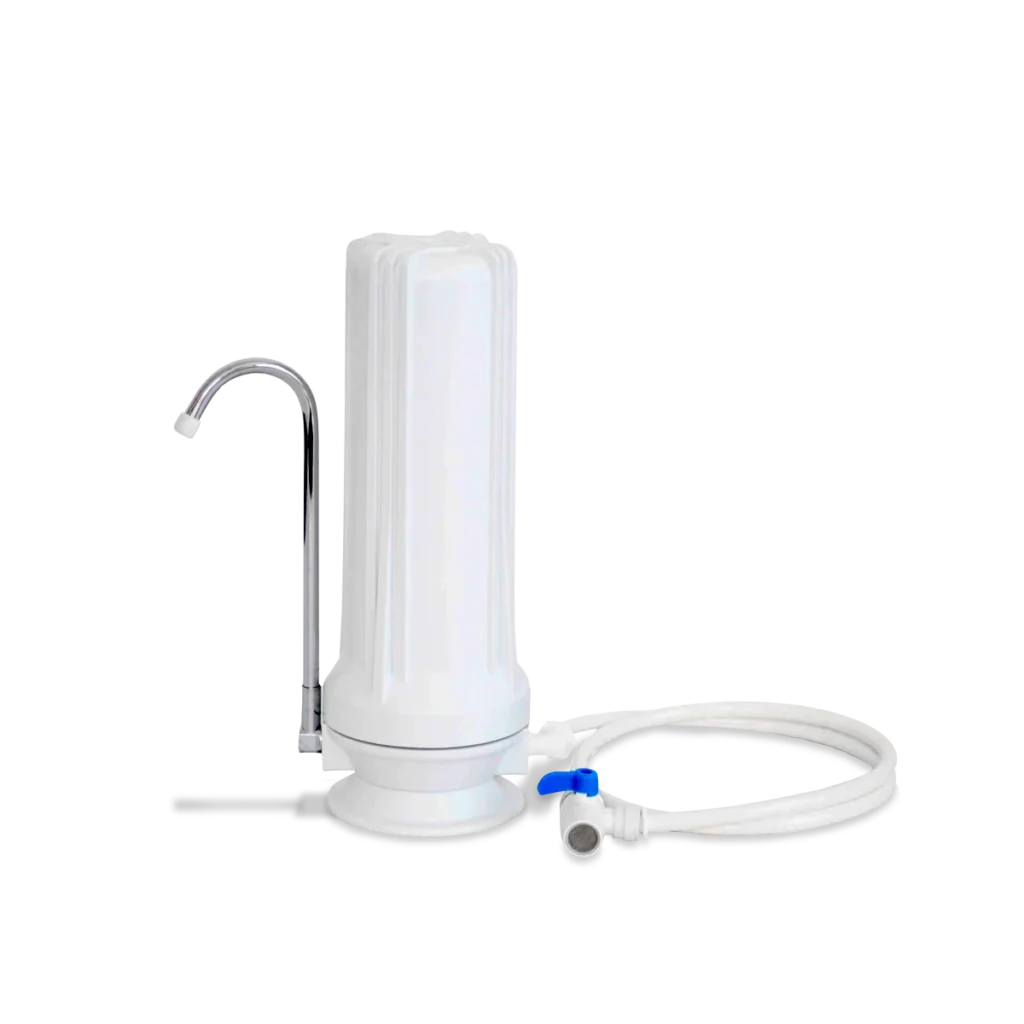 Filtro sobre mesada para cartuchos 10"