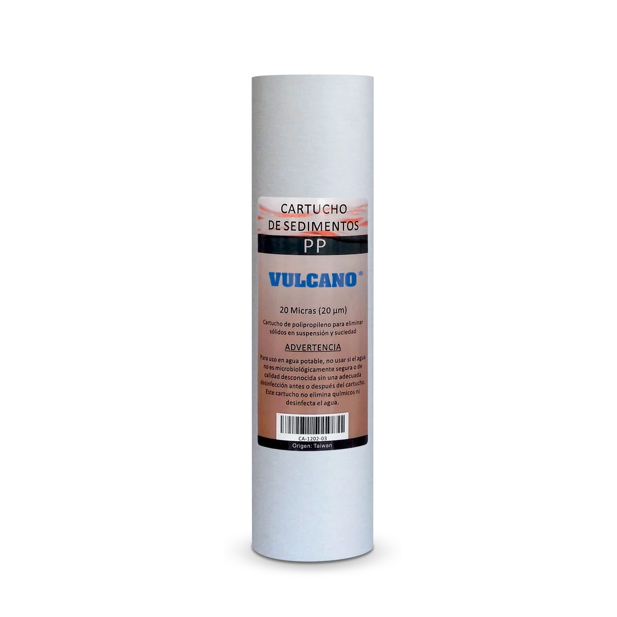 Cartucho sedimentos 10" x 2.5" - 20 micrones
